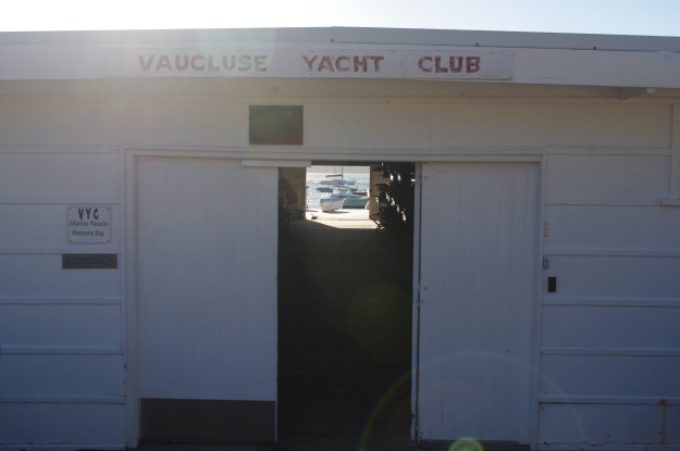 Charmingly old-school Vaucluse Yacht Club.